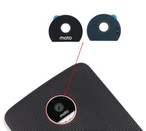 شیشه لنز اصلی دوربین Motorola Moto Z Force برای تعویض در صورت شکستگی یا خط و خش