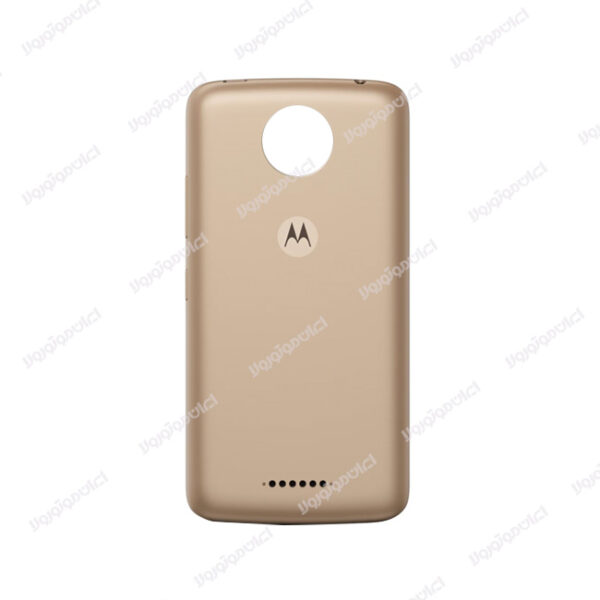 قاب پشتی درب باتری موتورولا موتو سی پلاس / Motorola Moto C Plus رنگ طلایی