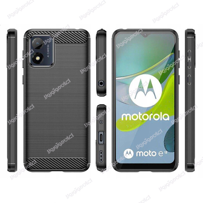 کاور طرح کربن موتورولا موتو ای ۱۳ / Motorola Moto E13