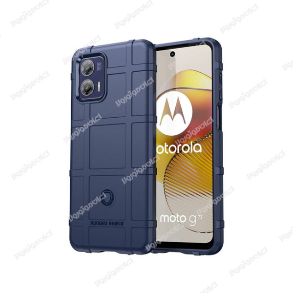 کاور راگد شیلد موتورولا موتو جی ۷۳ / Motorola Moto G73 رنگ سرمه ای