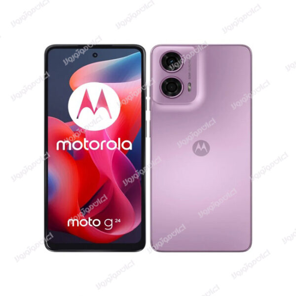 گوشی موبایل موتورولا موتو جی ۲۴ رنگ یاسی/ Motorola Moto G24 Pink Lavender