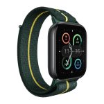 ساعت هوشمند Moto Watch Fit موتورولا با فریم آلومینیومی سبک، بند Trekking Green و نمایشگر سفارشی