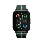 ساعت هوشمند Moto Watch Fit موتورولا با فریم آلومینیومی سبک، بند Trekking Green و نمایشگر سفارشی
