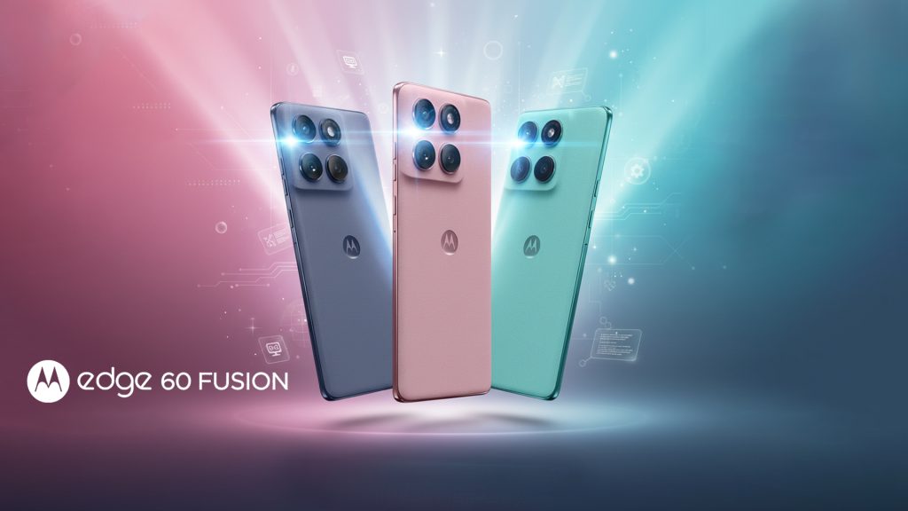 گوشی موتورولا Edge 60 Fusion با طراحی پریمیوم و نمایشگر خمیده