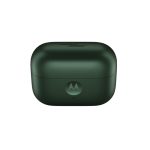 هدفون بی‌سیم موتورولا Moto Buds Loop با طراحی ارگونومیک و رنگ سبز تیره