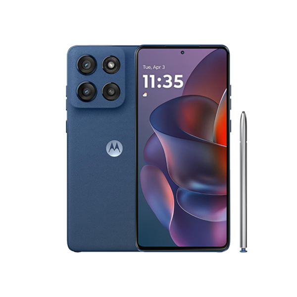 گوشی Motorola Edge 60 Stylus 5G با قلم هوشمند، نمایشگر ۶.۷ اینچی pOLED، دوربین ۵۰ مگاپیکسلی Sony LYTIA، باتری ۵۰۰۰ میلی‌آمپرساعت و طراحی چرم وگان