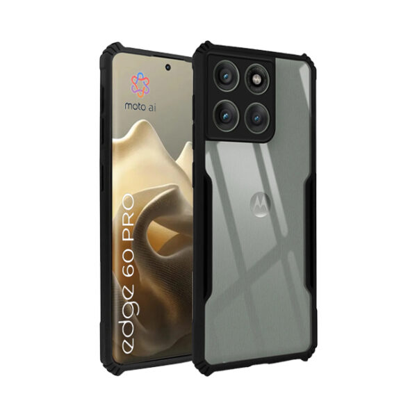 کاور ضد ضربه و شفاف موتورولا اج ۶۰ پرو با مقاومت بالا در برابر افتادن