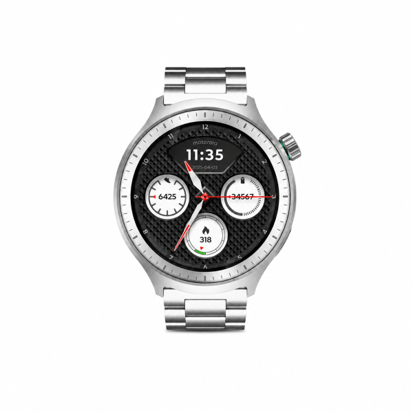 قابلیت تماس و نمایش اعلان‌ها در ساعت هوشمند Motorola Moto Watch 47mm با میکروفون و اسپیکر داخلی