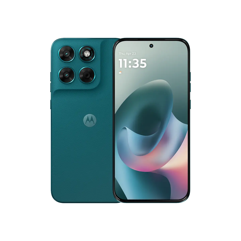 گوشی موتورولا Moto G77 رنگ سبز صنوبر سایه‌دار Shaded Spruce